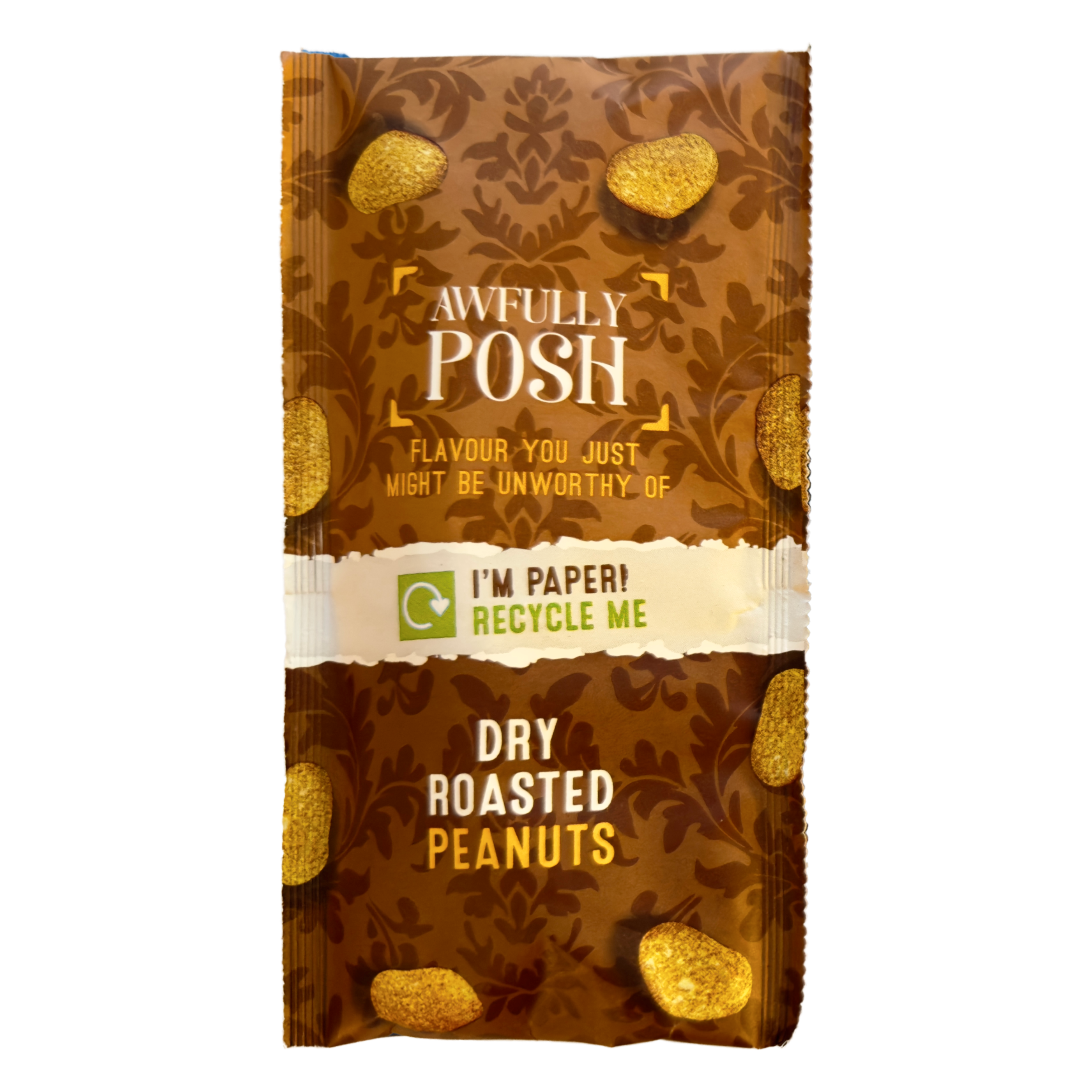 Awfully Posh Paper Nut Packs – Dry Roasted