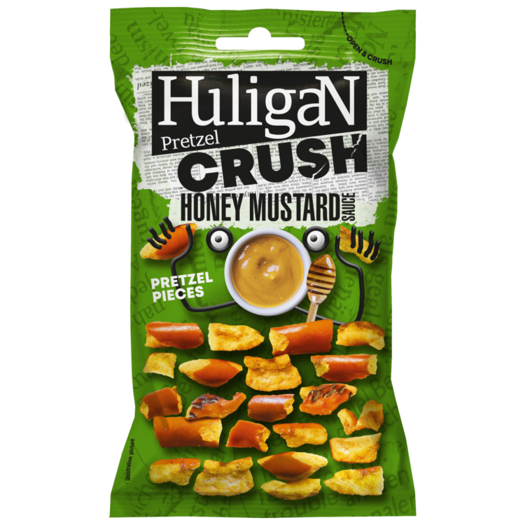 Huligan Pretzel Crush — Honey and Mustard