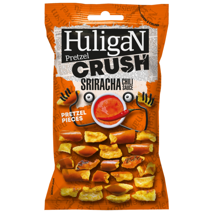 Huligan Pretzel Crush — Sriracha