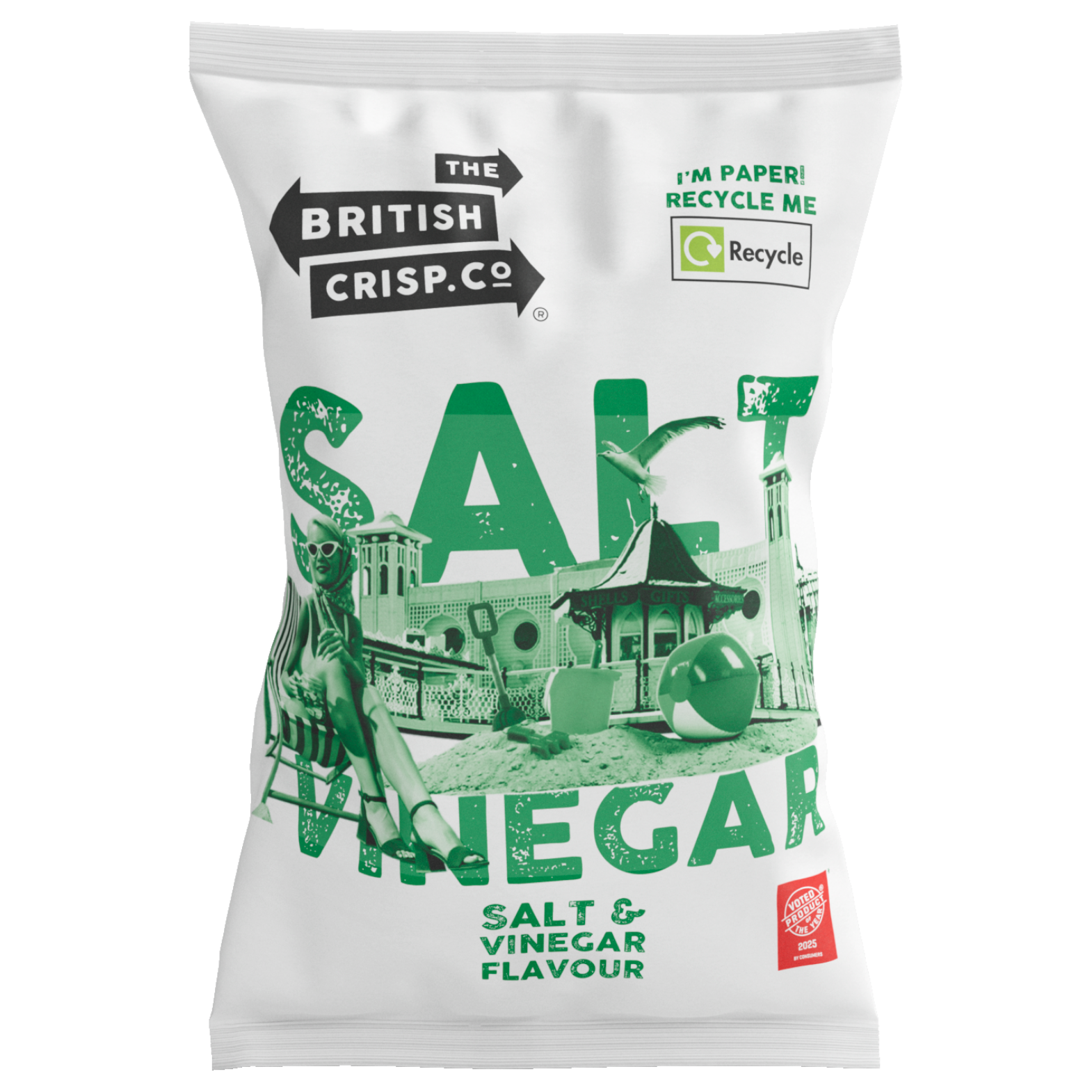 The British Crisp Co. — Salt & Vinegar